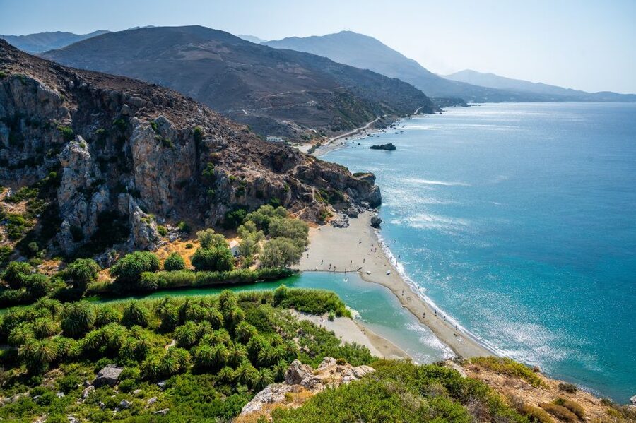 Day Trip to Preveli & Damnoni Beach & Rethymno City Tour - The boat from Damnoni to Preveli