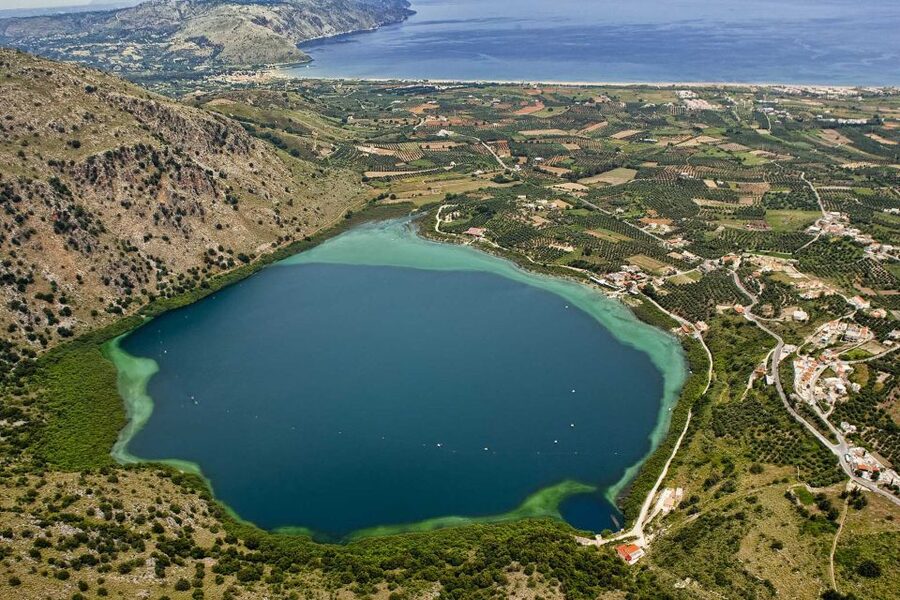 DayTrip Kournas lake Argyroupoli &Georgioupoli from Rethymno - Argyroupoli for coffee and village views