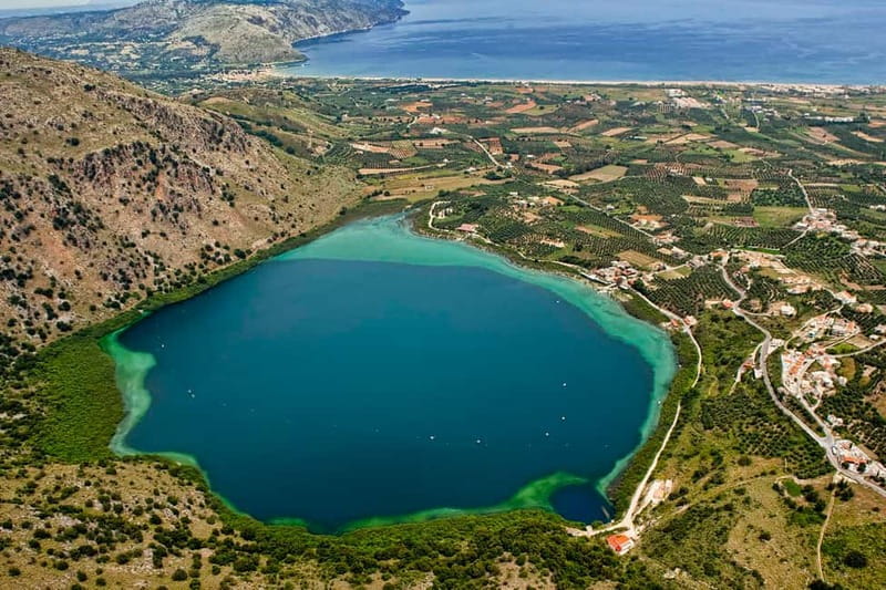 DayTrip Kournas lake Argyroupoli &Georgioupoli from Rethymno - Pickup from Rethymno and the ride south