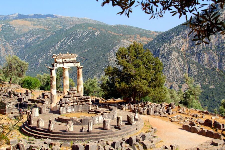 Delphi: Archaeological Site & Museum Ticket with Audio Tour - The Temple of Apollo is the emotional center