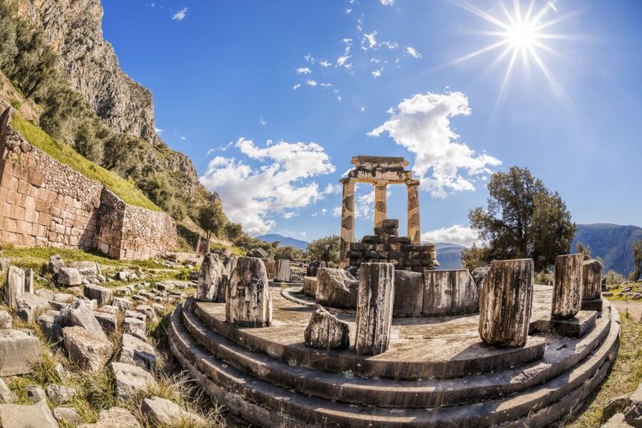 Delphi Guided Walking Tour and Admission Ticket - The theater and the view across the valley