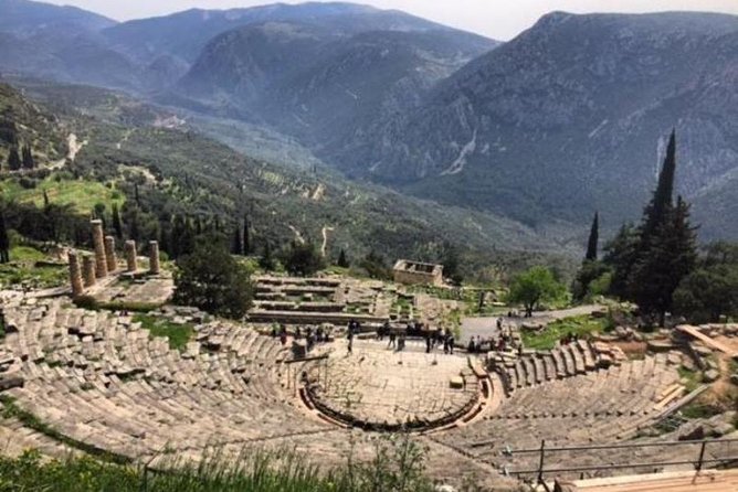 Delphi with Professional English Guide and Transportation - The Athens departure at 8:30 a.m.