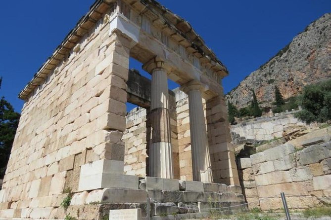 Delphi with Professional English Guide and Transportation - Entering Delphi’s ancient sanctuary