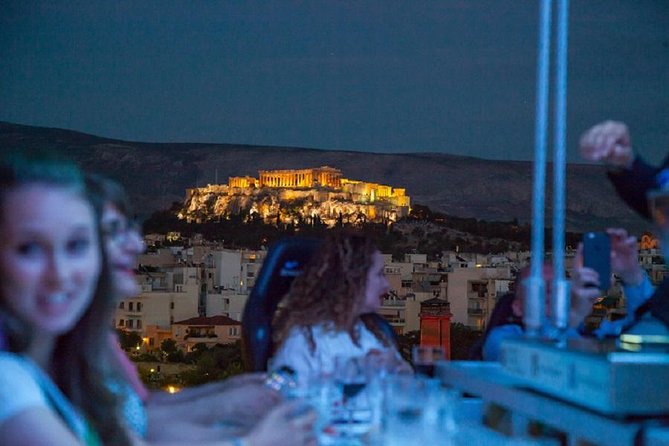 Dinner in the Sky Athens - Sunset or starlit Acropolis dinner