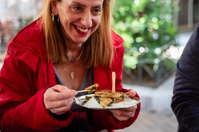 Eating Athens: Our Big, Fat, Greek Food Tour - Walking an old pedestrian street through Greek food customs