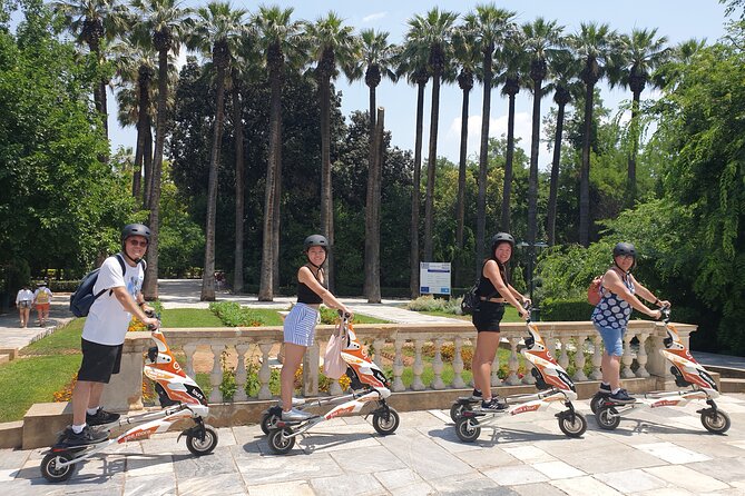 Electric Trikke Bike Athens Complete Tour - Learning the Trikke near the Acropolis