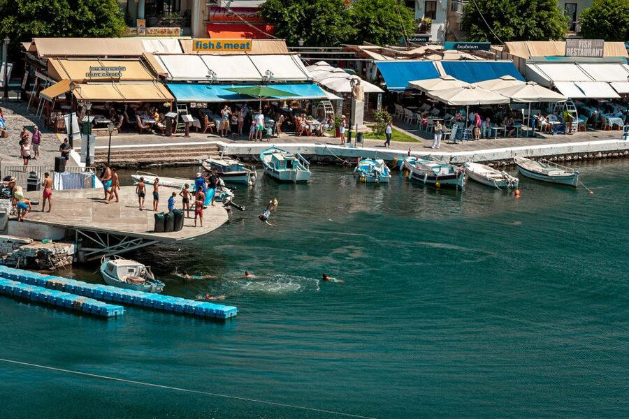 Elounda: Spinalonga Guided Boat Tour with BBQ and Swimming - Key points at a glance