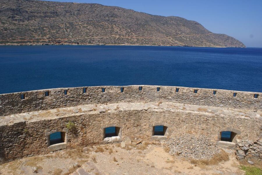 Elounda: Spinalonga Guided Boat Tour with BBQ and Swimming - Swimming and lunch at Kolokytha Beach