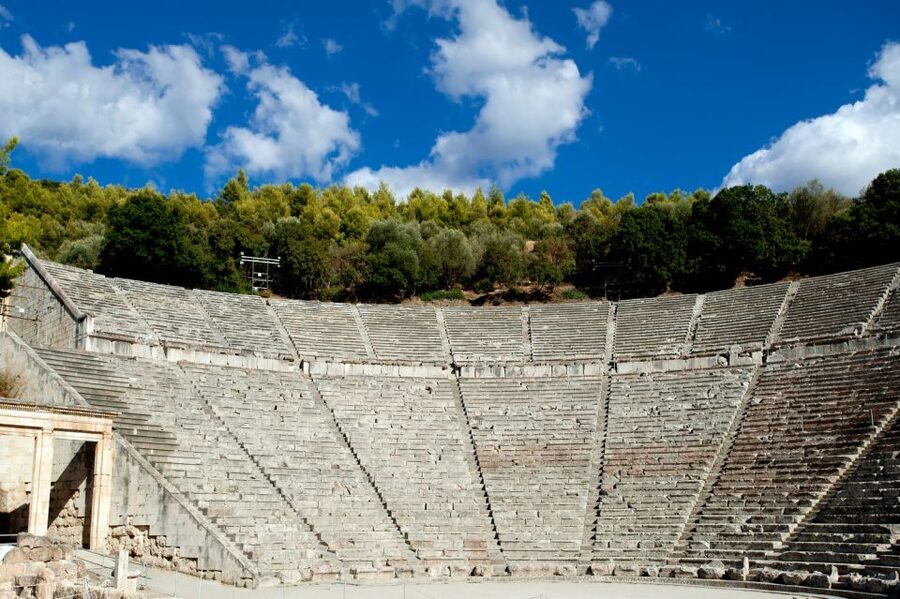 Epidaurus: Temple of Asclepius & Theatre with optional audio - The Sanctuary of Asclepius and the healing setting
