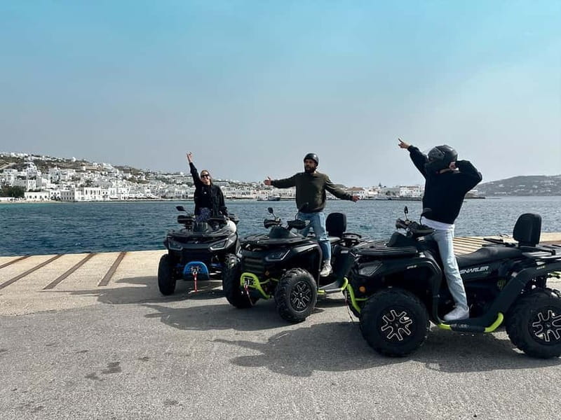 Explore Mykonos Island with a 650cc ATV / QUAD Tour - Why an ATV works well on Mykonos