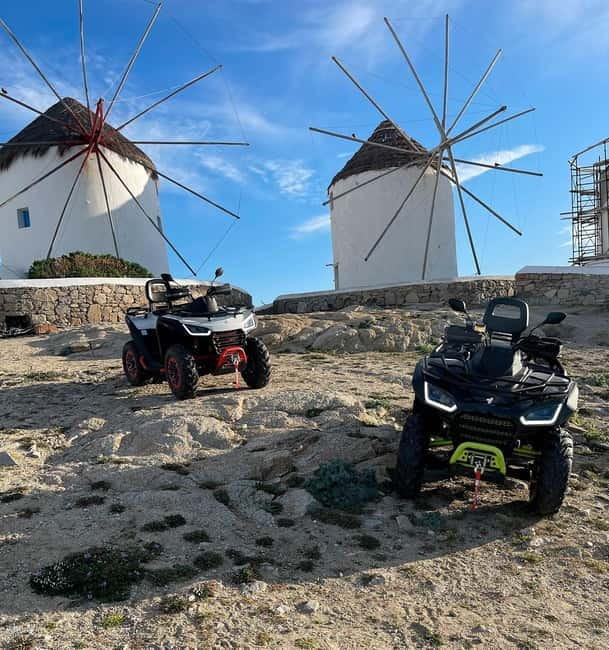 Explore Mykonos Island with a 650cc ATV / QUAD Tour - Fokos Beach, the route’s quiet reward