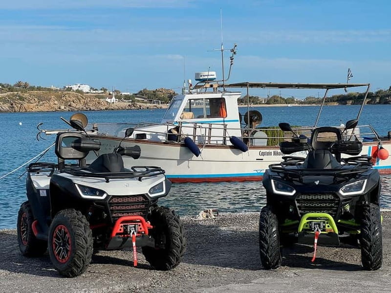 Explore Mykonos Island with a 650cc ATV / QUAD Tour - Starting out with ADRIVE