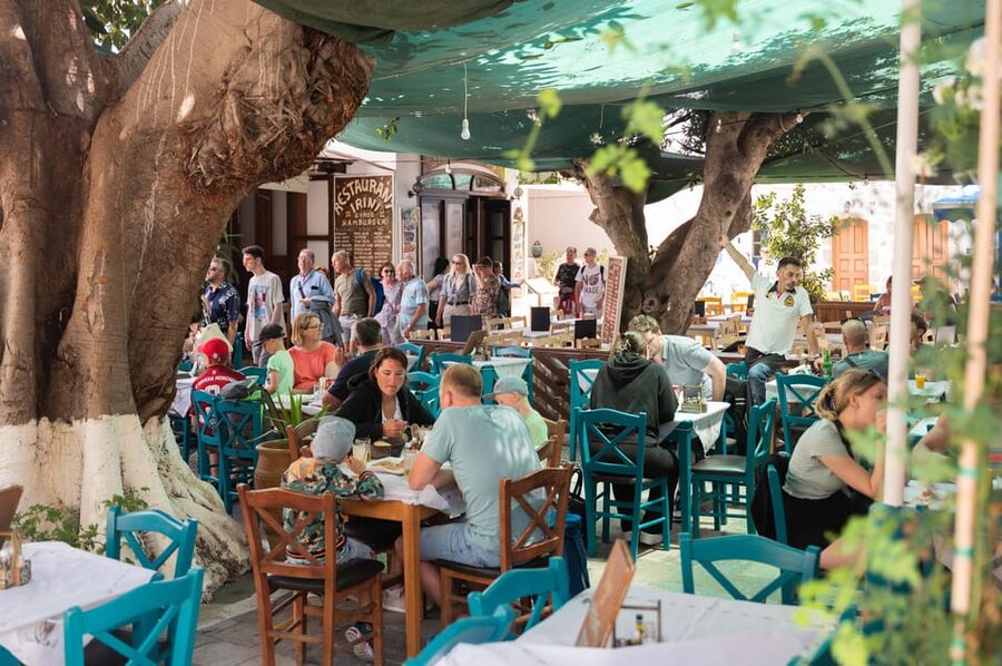 Explore Nisyros Island with Hotel Pick Up and Guided Tour - Colored volcanic rock and sulfur at the crater