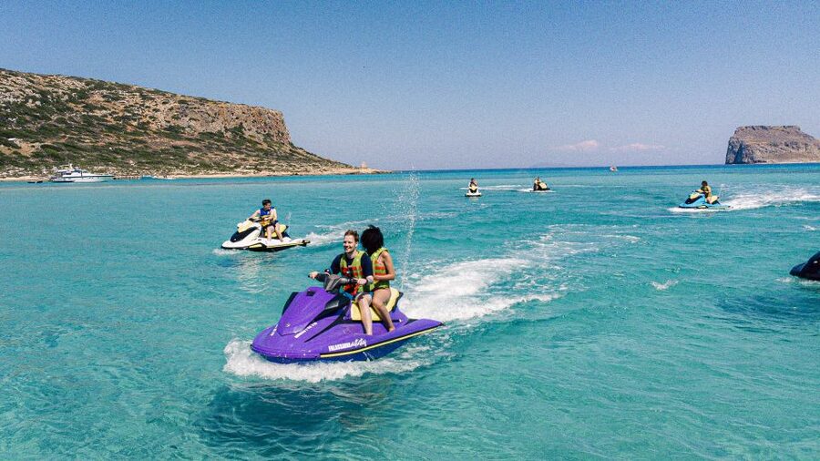 Falasarna: Jet Ski Safari to Balos Beach - Who should choose which departure time?