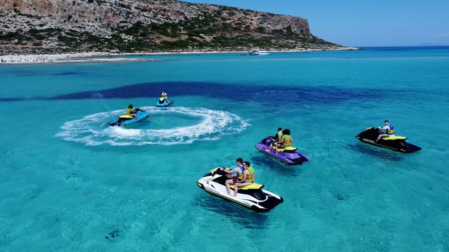 Falasarna: Jet Ski Safari to Balos Beach - Who will enjoy this most?