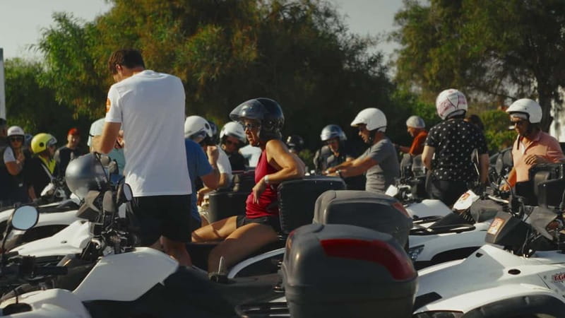 Faliraki: Quad Safari Tour - Leaving Faliraki for the Rhodes hills