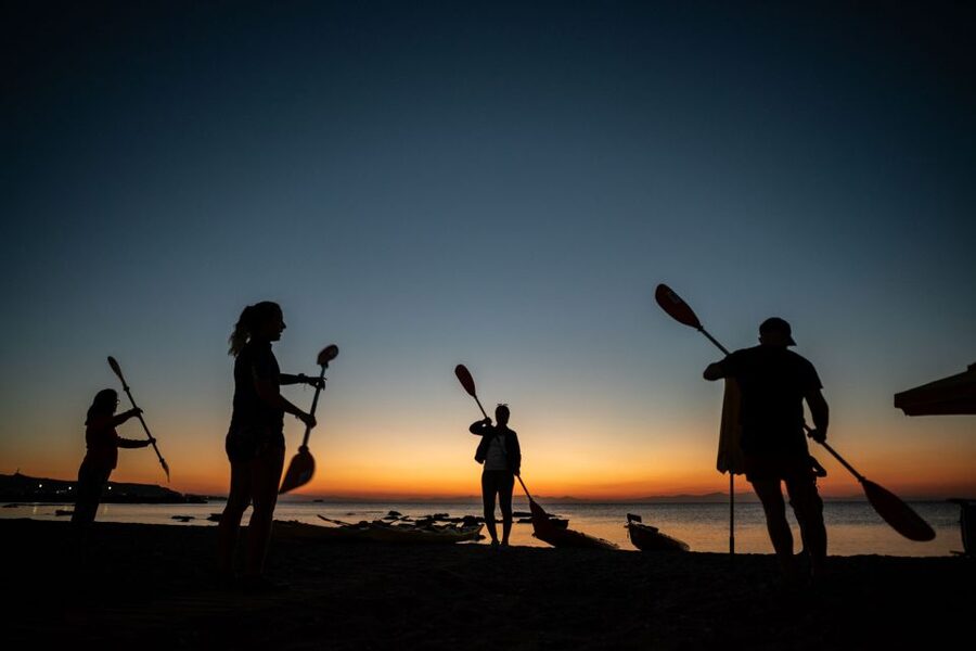 Faliraki: Sunrise Sea Kayaking Experience with Breakfast - Seal’s Cave and the return to Kathara