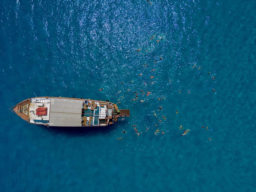Faliraki : Transfer & Cruise to Lindos with 3 Swimming Stops - Stegna Beach or Agathi Beach