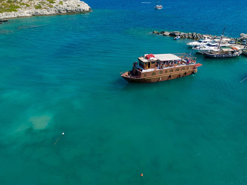 Faliraki : Transfer & Cruise to Lindos with 3 Swimming Stops - What the $56 price really covers