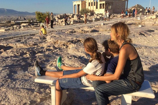 Family Acropolis & Acropolis Museum Tour inspiredby Percy Jackson - Walking up the Acropolis Hill