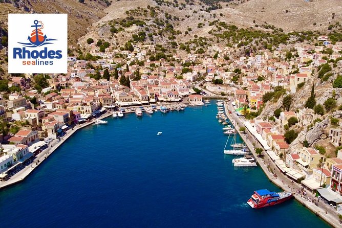 Fast Boat To Symi with a swimming stop at St George's Bay! (Only 1hr journey) - Three hours to explore Symi harbor