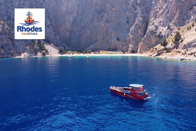 Fast Boat To Symi with a swimming stop at St George's Bay! (Only 1hr journey) - Who will get the most from this day trip