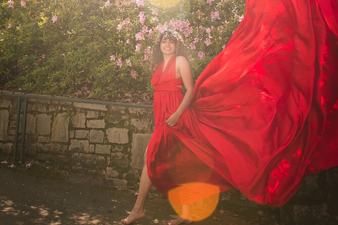 FLYING DRESS Photoshoot in Athens - Greece - Thomas brings the technical eye