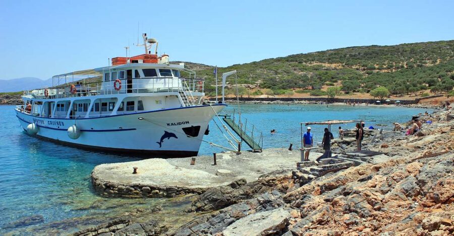 From Ag. Nikolaos: Spinalonga & Kolokytha Cruise with Lunch - Spinalonga: stone walls and a difficult past