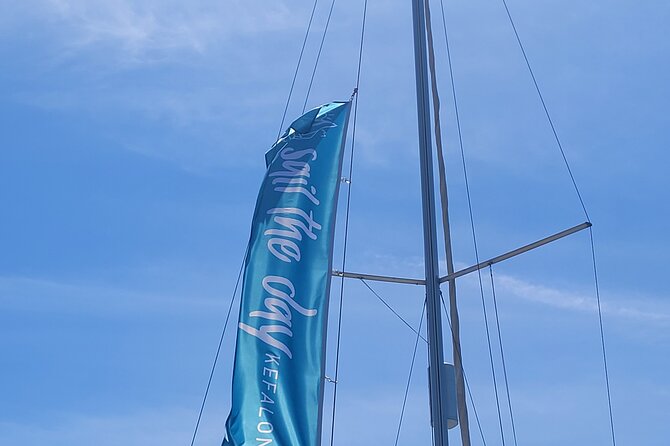 From Agia Efimia: All Inclusive Sailing Day Tour to Ithaca - Gidaki Beach, an hour and 15 minutes of Ionian water
