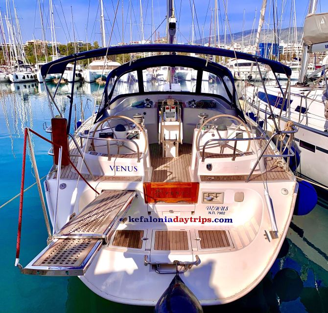 From Agia Efimia: Day Cruise to Ithaki Island with Lunch - Pera Pigadia is the final swimming stop