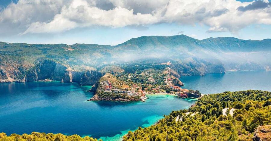 From Argostoli: Kefalonia Shore Excursion Highlights Tour - Agia Efimia, a harbor pause between major sights