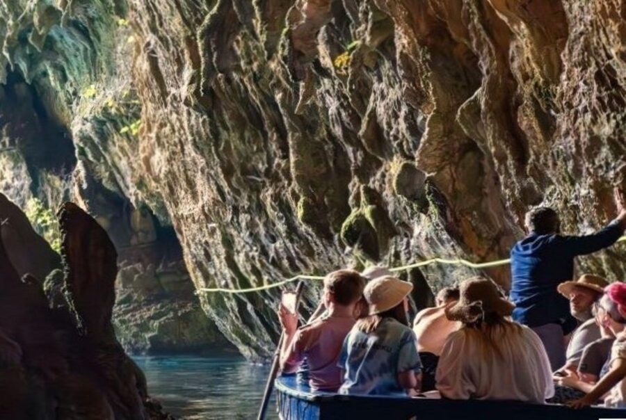 From Argostoli: Melissani Lake and Myrtos Beach Tour - The Melissani queue is the main timing risk