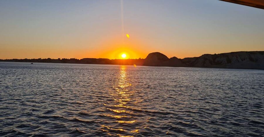 From Argostoli: Vardiani Island Sunset Cruise & Greek Meze - Greek meze, salads, fruit, and included wine