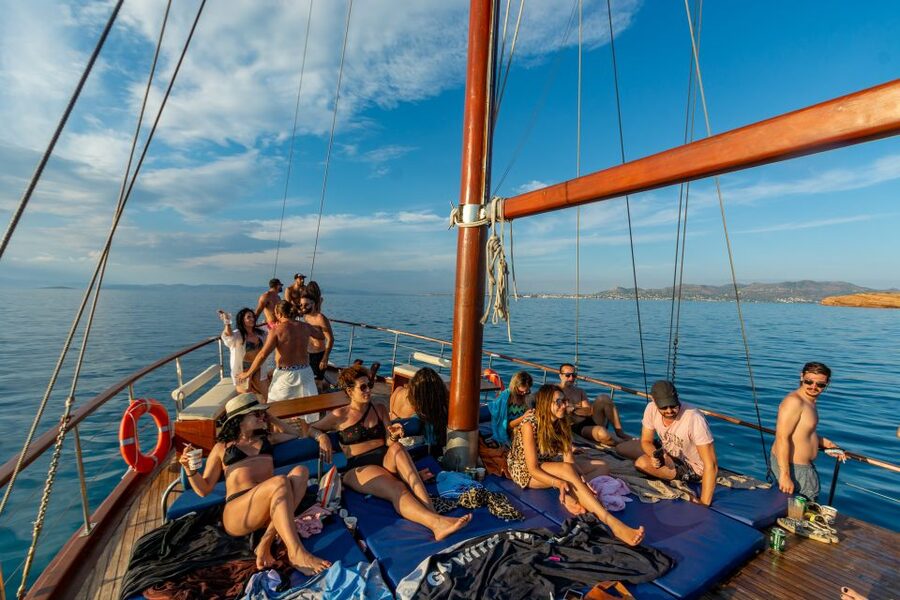 From Athens: Aegina, Agistri and Metopi Day Cruise w/ Lunch - Aegina: pistachios, shops, and a taste of island life