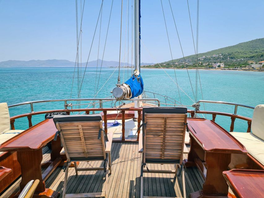 From Athens: Agistri, Moni & Aegina Day Cruise with Swimming - The Saronic Gulf escape from Athens