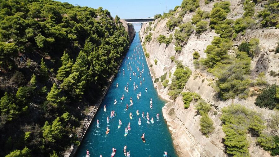 From Athens: Ancient Corinth Day Trip with Canal & VR Guide - Key points at a glance