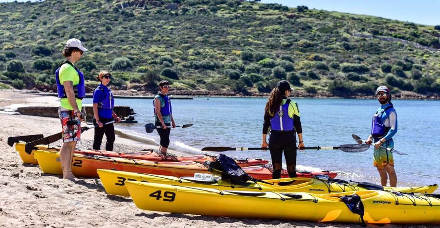 From Athens: Cape Sounion Guided Kayaking Tour with Lunch - The taverna meal beside the Saronic Gulf