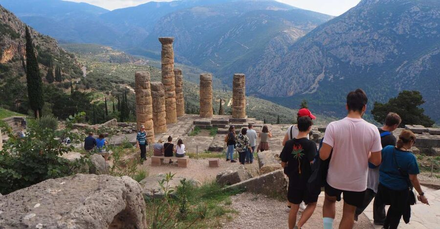 From Athens: Day Tour to Delphi - Walking through Apollo’s sanctuary