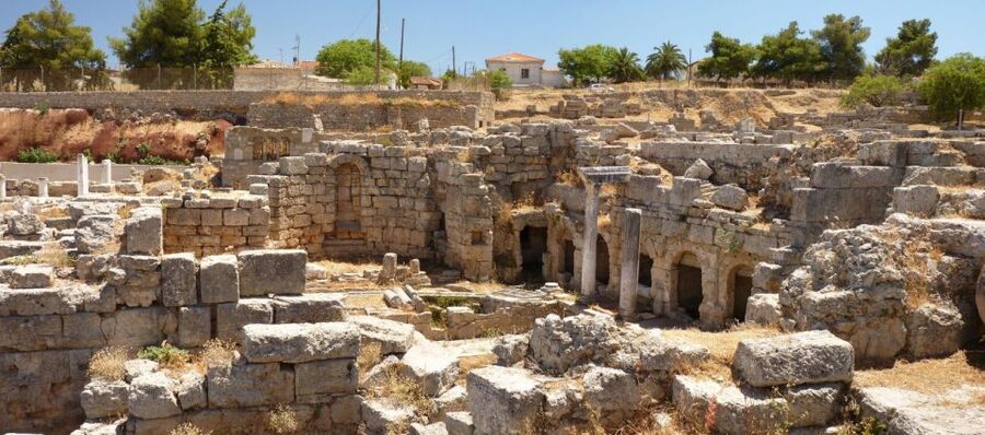 From Athens: Half-Day Biblical Corinth Tour - The Corinth Canal: a 20-minute engineering stop