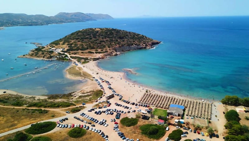 From Athens: Lake Vouliagmeni Spa & Temple of Poseidon Tour - The Athens Riviera turns the transfer into part of the trip