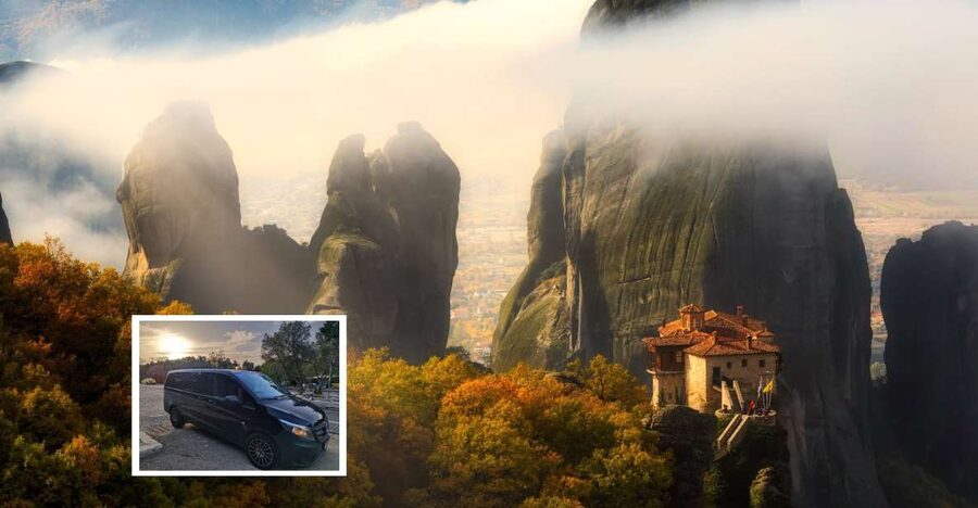 From Athens: Private Day Tour to Meteora and Thermopylae - Crossing the Thessaly plain