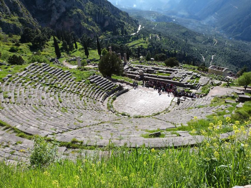 From Athens: Temple of Apollo and Oracle Delphi Day Trip - Entering the UNESCO archaeological site
