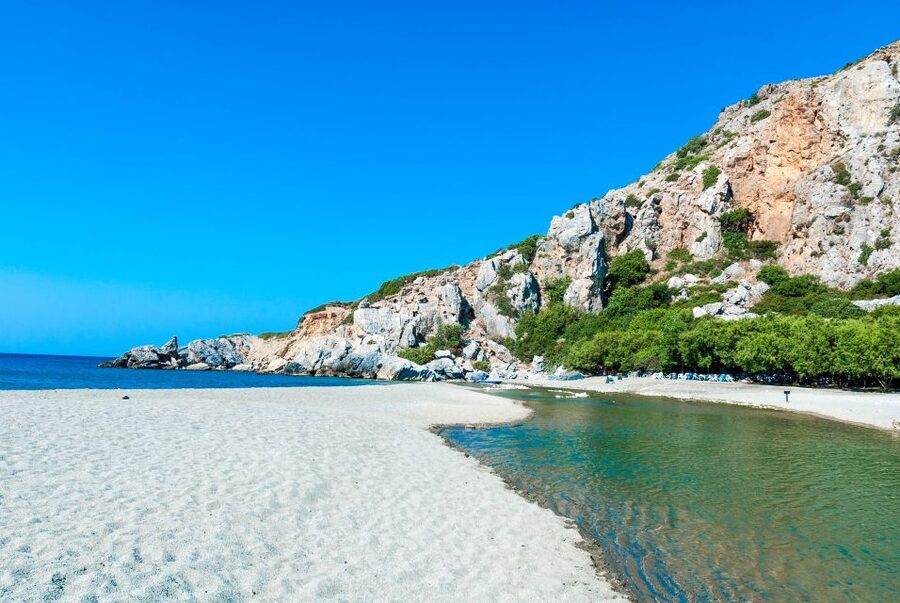 From Chania: Preveli Palm Beach Day Tour - Key points at a glance