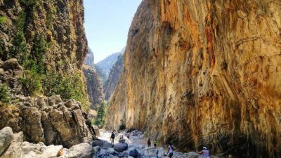 From Chania/Rethymno: Samariá Gorge Guided Hike with Pickup