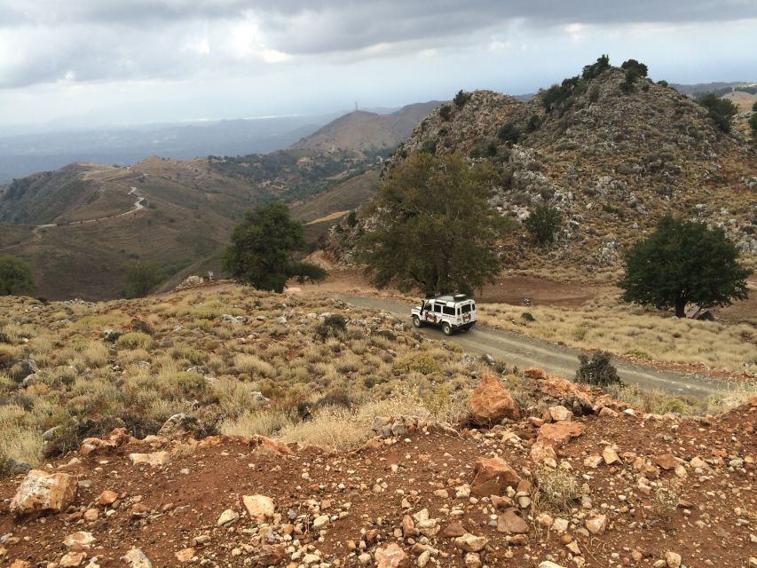 From Chania: White Mountains Land Rover Safari - Through the Therisso Gorge and back to Chania