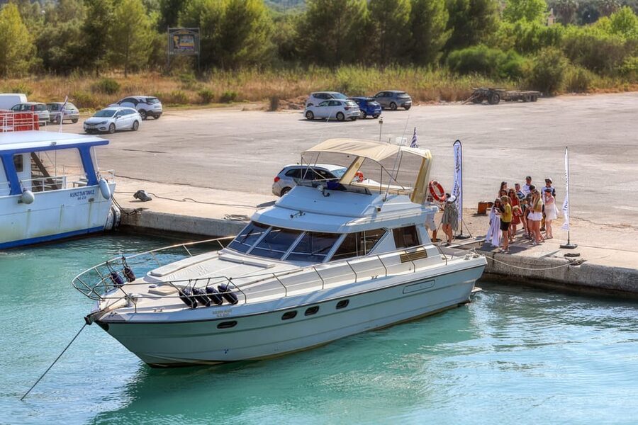 From Corfu: Luxury Yacht Cruise to Paxos and Antipaxos - Getting to Lefkimmi Port for the 9:00 start