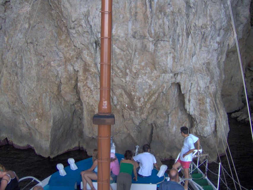 From Corfu Town: Syvota and Blue Lagoon Full-Day Boat Cruise - Blue Lagoon, a beautiful but busy first stop