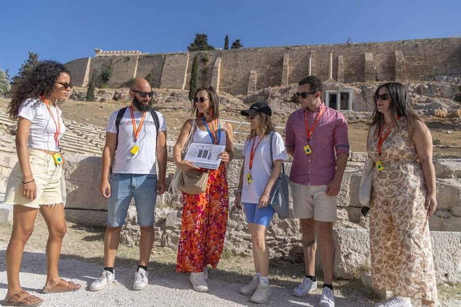From Cruise Port: The Acropolis & Athens Highlights Tour - Entering the Acropolis through the Theatre of Dionysus