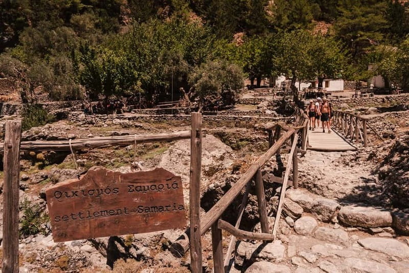 From Heraklion,Agia Pelagia,Malia: Samaria Gorge Guided Trip - Five to six hours inside Samaria Gorge