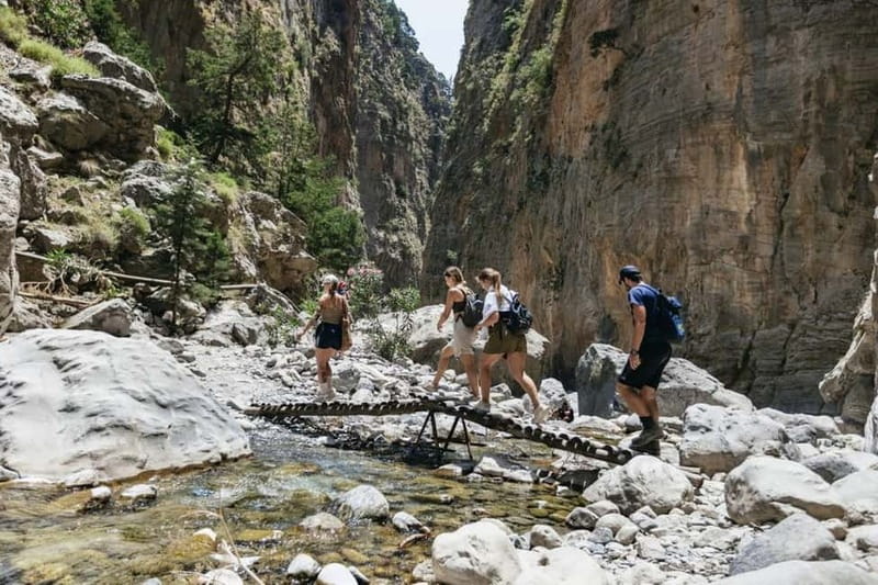 From Heraklion,Agia Pelagia,Malia: Samaria Gorge Guided Trip - The early bus ride from Heraklion and the resort coast